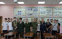 В БГТУ прошла встреча с курсантом ФВА РВСН им. Петра Великого